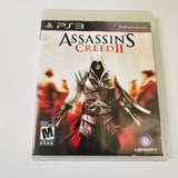 Assassins Creed 2 PS3 (Sony PlayStation 3, PS3, 2009) CIB, Complete, VG