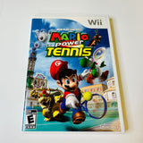 Mario Power Tennis (2009)  Nintendo Wii - CIB, Complete, Disc Surface Is As New