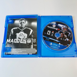 Madden NFL 18 (Sony PlayStation 4, PS4, 2017) CIB, Complete, VG