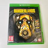 Borderlands The Handsome Collection (Microsoft Xbox One, 2015) CIB, Complete, VG