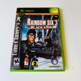 Rainbow Six 3 Black Arrow (Microsoft Xbox, 2004) CIB, Complete & Code, Like New!