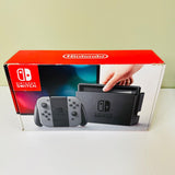 "EMPTY BOX ONLY!" NSA  Nintendo Switch Original Grey Joy Con Console Case, Read!