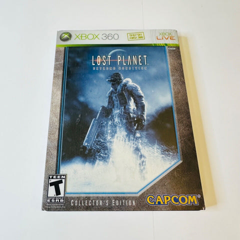 Lost Planet: Extreme Condition Collector's Edition Steelbook Xbox 360, CIB, Mint