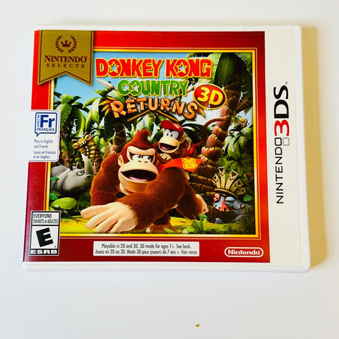 Donkey Kong Country Returns (Nintendo 3DS) VG