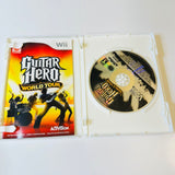 Guitar Hero: World Tour (Nintendo Wii) CIB, Complete, Disc Surface Is As New!