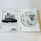 DJ Hero 2 (Nintendo Wii, 2010) CIB, Complete, Disc Surface Is As New!