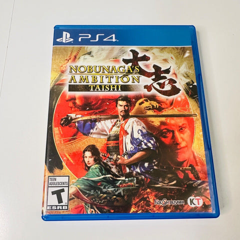 Nobunaga's Ambition Taishi (Sony PlayStation 4, PS4) VG