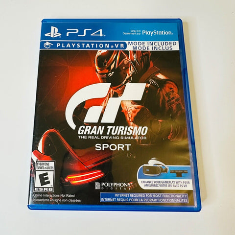 Gran Turismo Sport PS4 (Sony PlayStation 4, 2017)