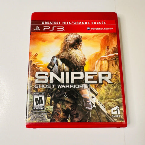 Sniper: Ghost Warrior (PS3,  PlayStation 3, 2011) CIB, Complete, VG