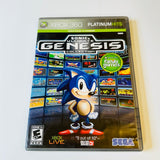Sonics Ultimate Genesis Collection (Xbox 360) CIB Complete, Disc Surface As New