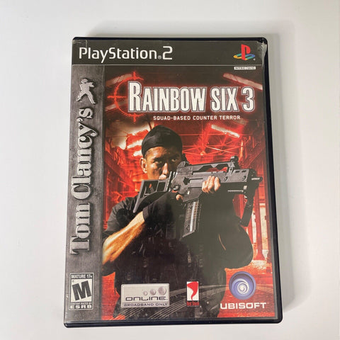 Tom Clancy's Rainbow Six 3 (Sony PlayStation 2, 2004) PS2, Disc Surface As New