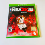 NBA 2K16 (Microsoft Xbox One, 2015) CIB, Complete, VG