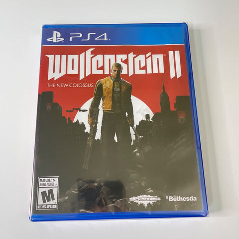 Wolfenstein II: The New Colossus (Sony PlayStation 4) Ps4, Brand New Sealed!