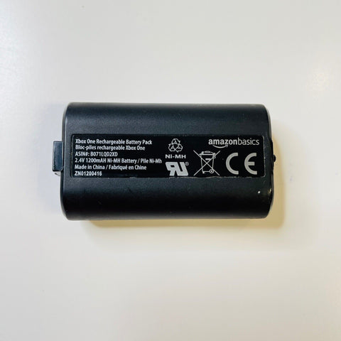 Amazonbasics Black Rechargeable Battery Pack for Xbox One Controller - PACK ONLY
