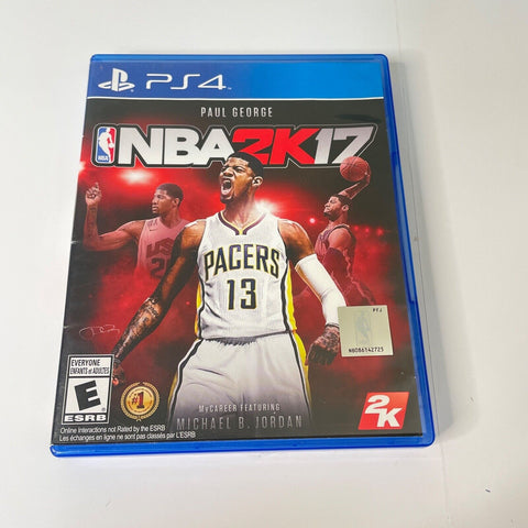 NBA 2K17 PS4 (Sony PlayStation 4, 2016) CIB, Complete, VG