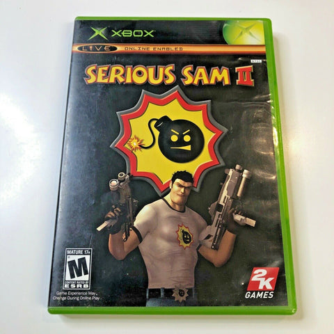 Serious Sam II 2 (Microsoft Xbox, 2005) CIB, Complete, VG