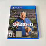 Madden NFL 23 (PlayStation 4, PS4) CIB, Complete, VG