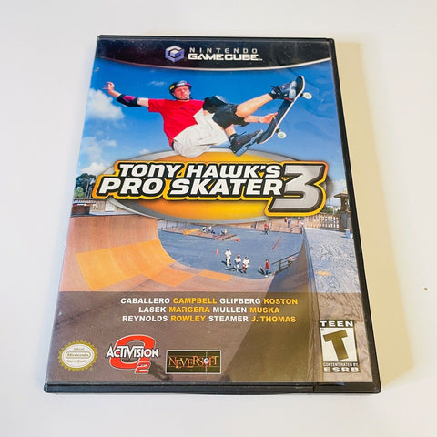 Tony Hawk's Pro Skater 3 Nintendo GameCube CIB, Complete, VG Disc Surface As New