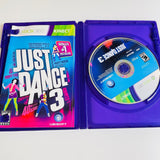 Just Dance 3 (Microsoft Xbox 360, 2011) Kinect Game, CIB, Complete, VG