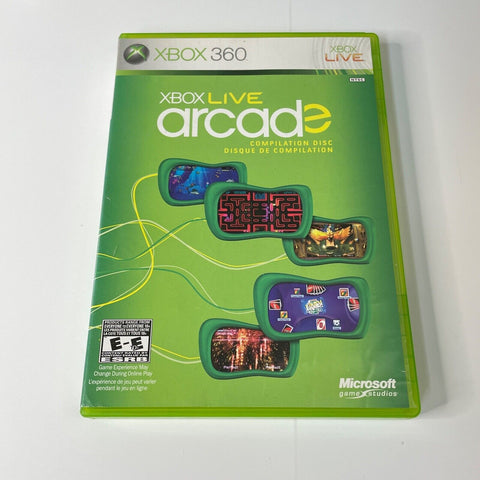 Xbox Live Arcade Compilation Disc - Xbox 360, CIB, Disc Surface Is As New!