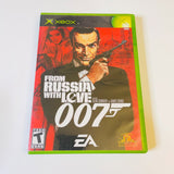 007 From Russia With Love (Microsoft Xbox) CIB, Complete, VG Disc Surface As New