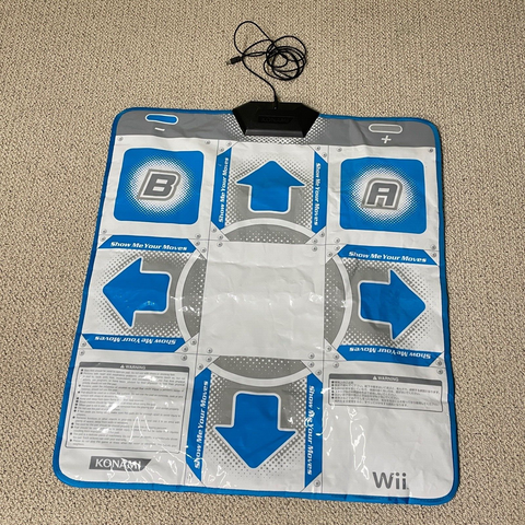 Komani RU-054 Dance Dance Controller Floor Mat Pad For Nintendo Wii, Gamecube