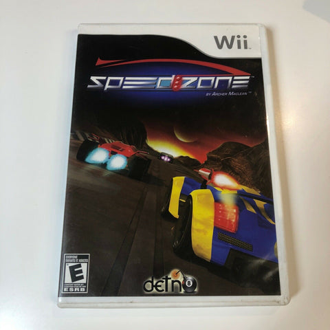 Speed Zone (Nintendo Wii, 2009) CIB, Complete, VG