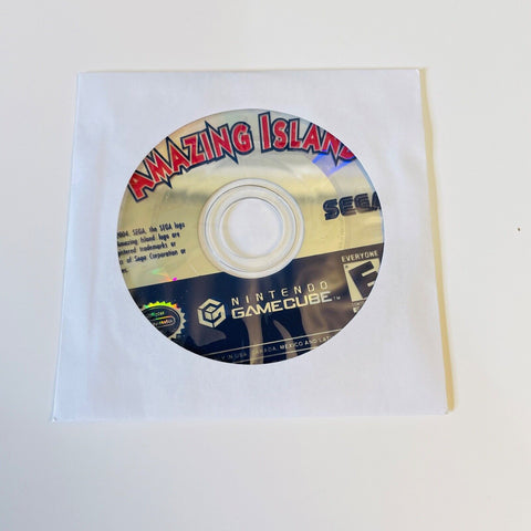 Amazing Island (Nintendo GameCube, 2004) Disc Surface Is As New!