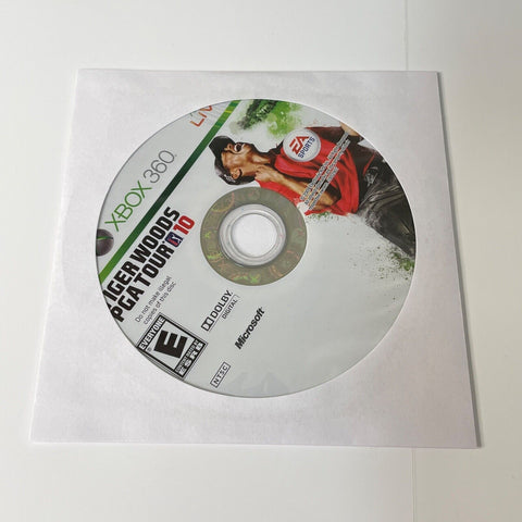 Tiger Woods PGA Tour 10 (Microsoft Xbox 360, 2009) Disc Surface Is As New!