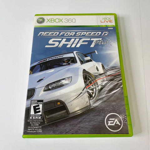 Need for Speed: Shift (Microsoft Xbox 360) CIB, Complete, Disc Surface Is As New