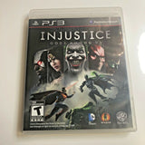 Injustice: Gods Among Us PlayStation 3 PS3 CIB, Complete