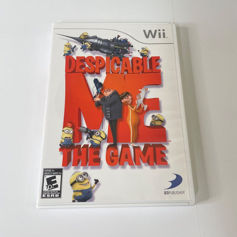 Despicable Me: The Game (Nintendo Wii, 2010) CIB, Complete, Disc Surface As New