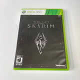 The Elder Scrolls V: Skyrim (Xbox 360, 2011) CIB, Complete, Disc Is As New!