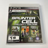 Tom Clancy's Splinter Cell: Trilogy (Sony PlayStation 3, PS3) CIB, Complete, VG