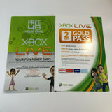 Microsoft Xbox 360 One  2 Day Live Gold Pass 48 Hour Trial Dlc Card Download