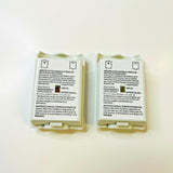 2 x Xbox 360 Wireless Controller AA Battery Pack Case Cover White