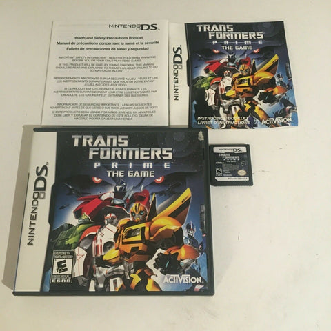 Transformers Prime: The Game (Nintendo DS, 2012), Complete!