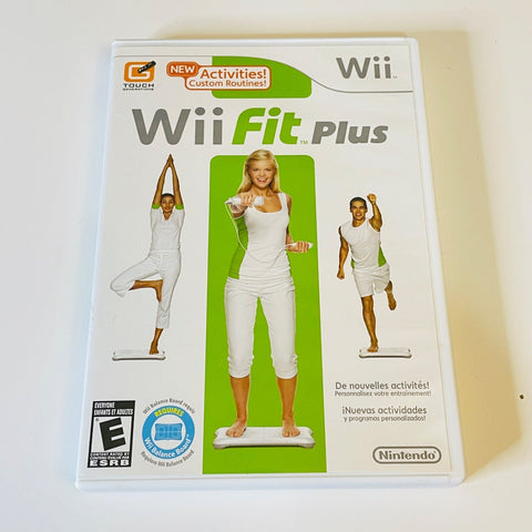 Wii Fit Plus (Wii, 2009) Case and Manual Only, No Game!