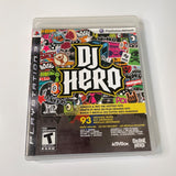 DJ Hero (Sony PlayStation 3, 2009) PS3, Case and Manual Only, No Game!