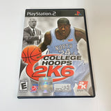 College Hoops 2K6 Sony PlayStation 2 PS2, CIB, Complete, Disc Surface Is As New!