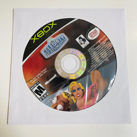 MTV Celebrity Deathmatch (Microsoft Xbox, 2003) - Disc Surface As New!