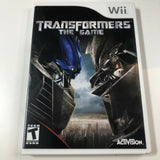 Transformers: The Game Nintendo Wi, Complete, VG
