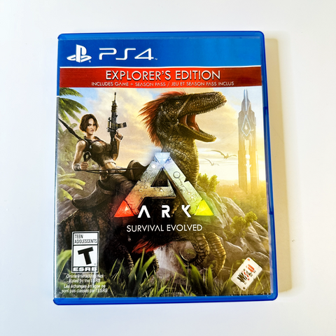 ARK Survival Evolved: Explorers Edition (Playstation 4, 2015) CIB, Complete, VG