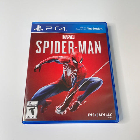 Marvel Spider-Man (PlayStation 4, 2018) PS4, CIB, Complete, VG