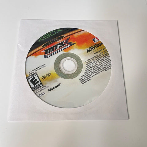 MTX Mototrax (Microsoft Xbox, 2004) Disc Surface Is As New!