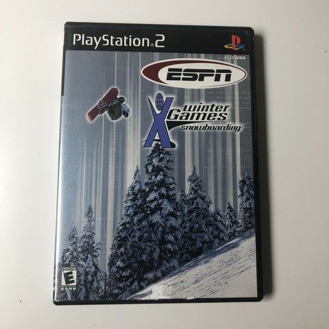 ESPN Winter X Games Snowboarding (Sony PlayStation 2, 2000) PS2  Complete, VG