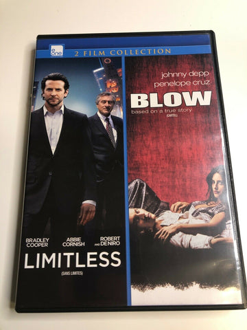 Limitless/Blow (DVD, 2013, Canadian)