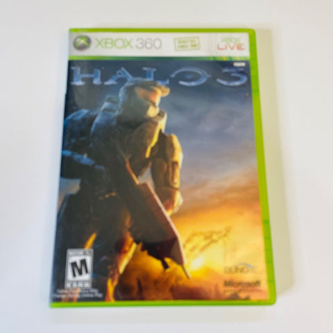 HALO 3 (Xbox 360, 2007) CIB, Complete, VG, Disc Surface Is As New!