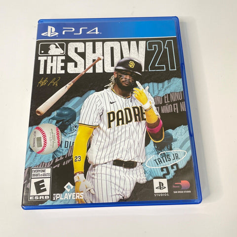MLB the Show 21 (Playstation 4, PS4) CIB, Complete, VG