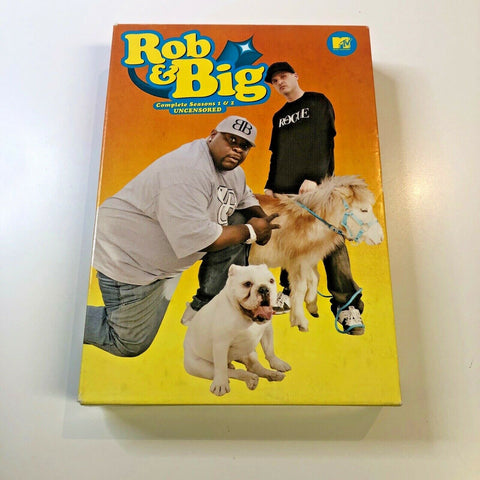 Rob & Big - The Complete Seasons 1 & 2 - Uncensored DVD
